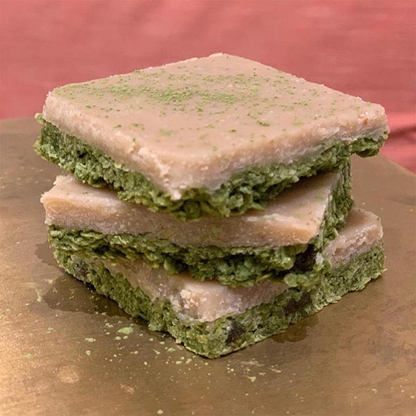 Matcha recipes - Matcha Fudge Squares