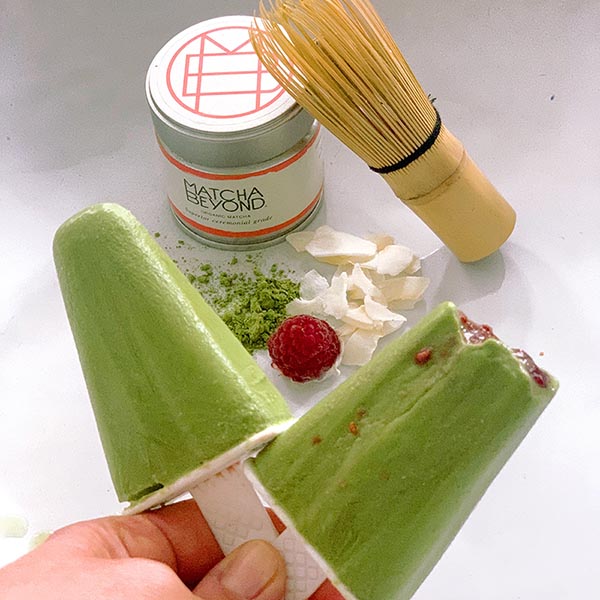 Matcha Ice Lollies