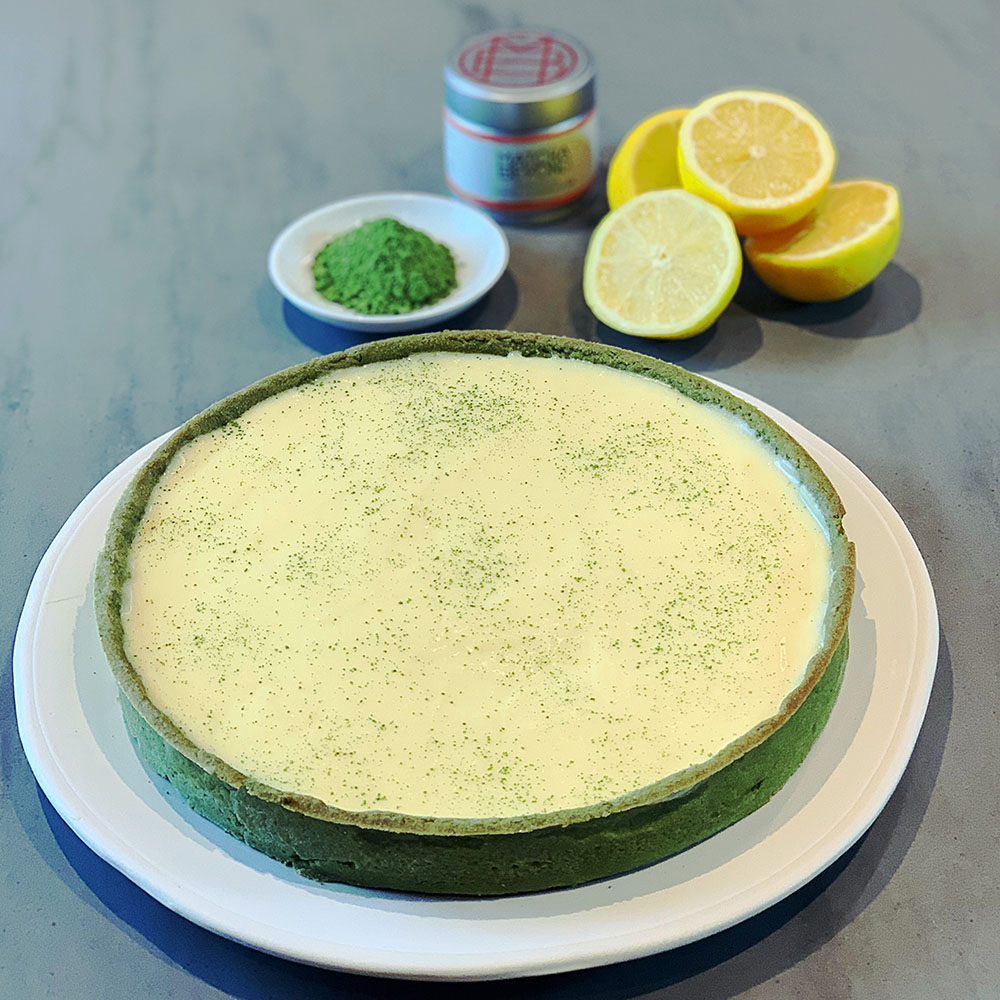 Matcha recipes - Lemon & Matcha Tart