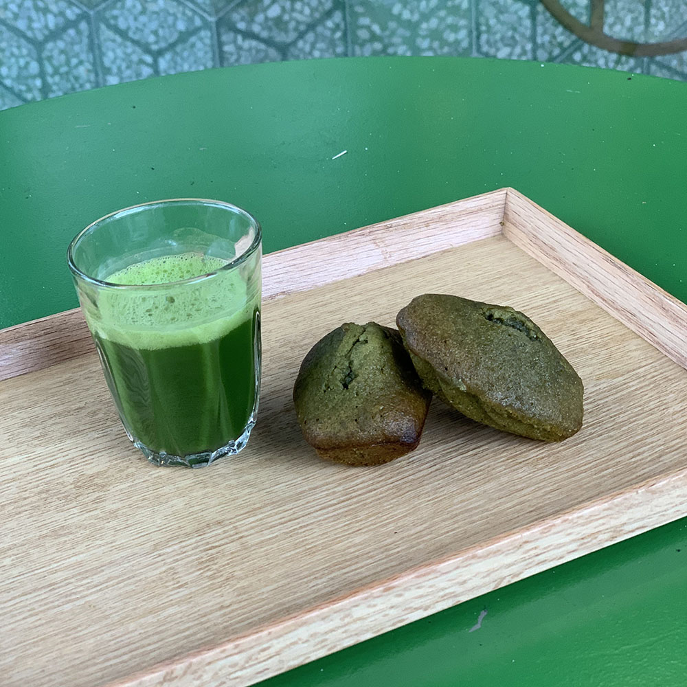 Matcha Madeleines